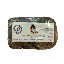 RAW AFRICAN BLACK SOAP 17G