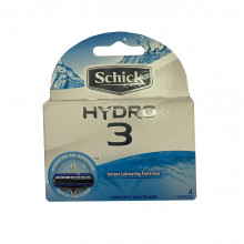 SCHICK HYDRO 3 REFILLS 4'S